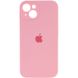 Чохол Silicone Case Full Camera Protective (AA) для Apple iPhone 14 (6.1") Рожевий / Light pink фото 1
