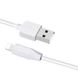 Дата кабель Hoco X1 Rapid USB to Lightning (1m) Білий фото 3