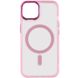 Чехол TPU Iris with MagSafe для Apple iPhone 12 Pro / 12 (6.1") Розовый фото 1