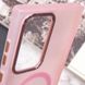 Чехол TPU Lyon frosted with MagSafe для Samsung Galaxy S22 Ultra Pink фото 6