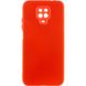 Чехол Silicone Cover Lakshmi Full Camera (A) для Xiaomi Redmi Note 9s / Note 9 Pro / Note 9 Pro Max Красный / Red фото 1
