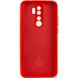 Чохол Silicone Cover Lakshmi Full Camera (A) для Xiaomi Redmi Note 8 Pro Червоний / Red фото 2