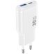 СЗУ WIWU G033 Essen PD30W+QC3.0 GaN (1USB-A/1C) White фото 1
