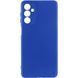Чехол TPU GETMAN Liquid Silk Full Camera для Samsung Galaxy A32 4G Синий / Deep navy