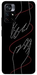 Чехол itsPrint Плетение рук для Xiaomi Poco M4 Pro 5G