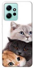 Чехол itsPrint Три кота для Xiaomi Redmi Note 12 4G