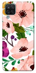 Чехол itsPrint Акварельные цветы для Samsung Galaxy M12