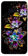 Чохол itsPrint Flowers on black для Samsung Galaxy S10e