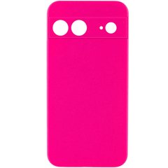 Чохол Silicone Cover Lakshmi Full Camera (AAA) для Google Pixel 8 Рожевий / Barbie pink