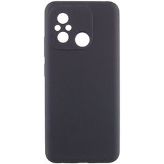 Чехол Silicone Cover Lakshmi Full Camera (AAA) для Xiaomi Redmi 12C Черный / Black