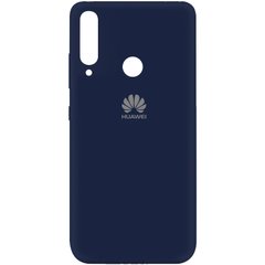 Чехол Silicone Cover My Color Full Protective (A) для Huawei Y6p Синий / Midnight blue