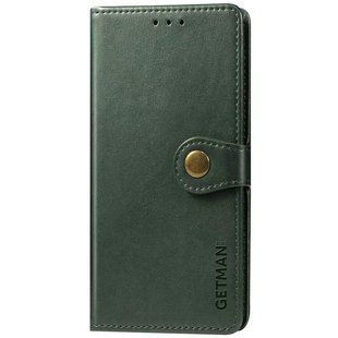Шкіряний чохол-книжка GETMAN Gallant (PU) для Xiaomi Redmi 9 Зелений
