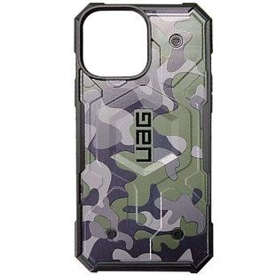 Ударопрочный чехол UAG Pathfinder with MagSafe Camo для Apple iPhone 14 Pro Max (6.7") Зеленый