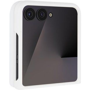 Чехол Foldables Silicone Cover Lakshmi (AAA) для Motorola Razr 50 Ultra Белый / White
