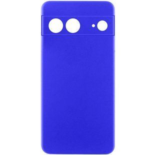 Чехол Silicone Cover Ummi Lakshmi Full Camera (AA) для Google Pixel 7 Синий / Iris