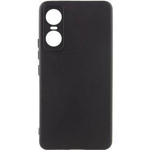 Чехол Silicone Cover Lakshmi Full Camera (A) для Tecno Pop 6 Pro Черный / Black