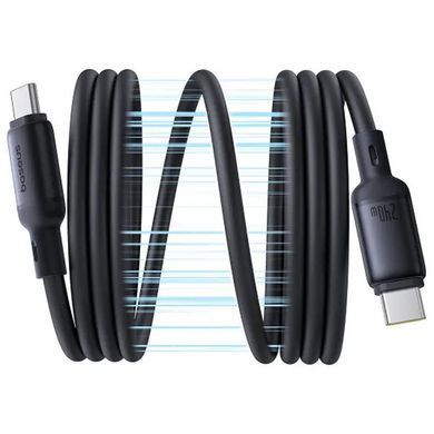Дата кабель Baseus PicoGo Type-C to Type-C 240W (2m) (E04233) Cosmic Black