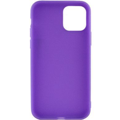 Силіконовий чохол Candy для Apple iPhone 12 Pro Max (6.7") Бузковий