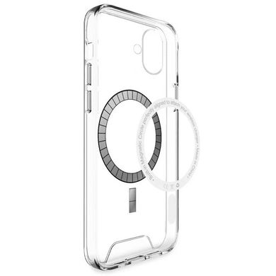 Чехол TPU Space Case with MagSafe для Apple iPhone 16 Plus (6.7") Прозрачный