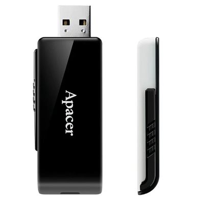 Флеш накопичувач Apacer USB 3.2 AH350 64Gb Black