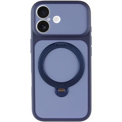 Чохол Ummi Full Camera with Magnetic Fit HQ Ring для Apple iPhone 17 (6.3") Navy Blue