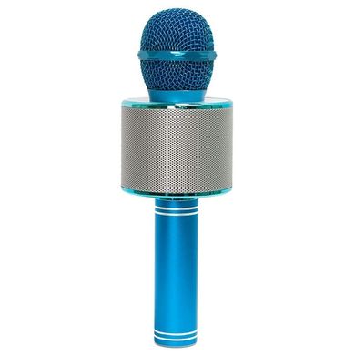 Караоке Микрофон-колонка WS858 Blue