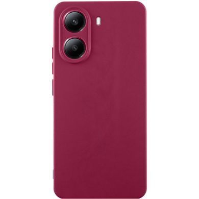 Чехол Silicone Cover Ummi Lakshmi Full Camera (AA) для Xiaomi 14T Pro Бордовый / Marsala