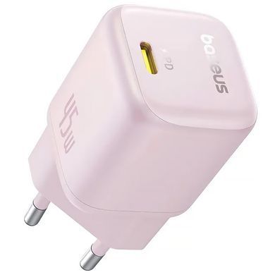 СЗУ Baseus PicoGo GaN Fast Charger 45W (1USB-C) (P10176800) Baby Pink