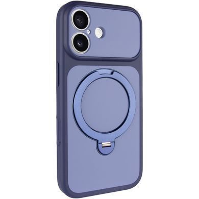 Чохол Ummi Full Camera with Magnetic Fit HQ Ring для Apple iPhone 17 (6.3") Navy Blue