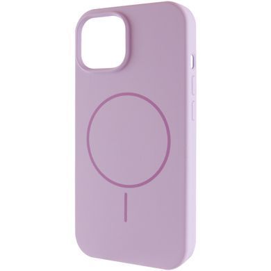 Чехол Silk Full Protective (AA) NO LOGO with Magnetic Fit для Apple iPhone 13 (6.1") Сиреневый / Lilac
