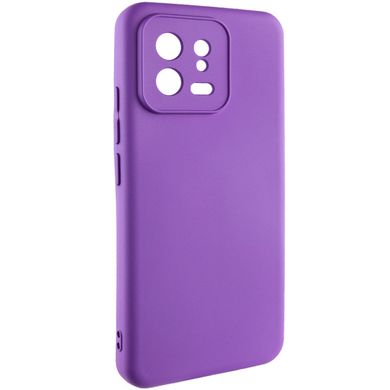 Чохол Silicone Cover Lakshmi Full Camera (A) для Xiaomi 13 Фіолетовий / Purple