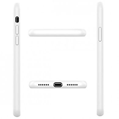Чехол Silicone Case Full Protective (AA) для Apple iPhone X (5.8") / XS (5.8") Белый / White