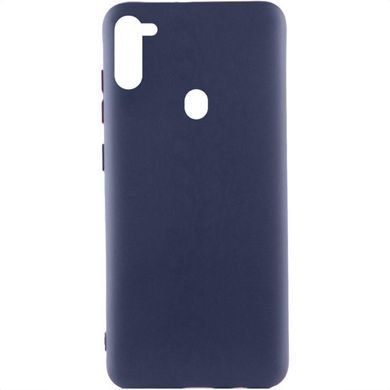 Чехол Silicone Cover Ummi Lakshmi (AA) для Samsung Galaxy A11 Синий / Midnight Blue