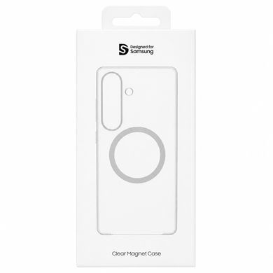 Чехол PC Clear Magnet Case (AAA) with Magnetic Fit для Samsung Galaxy S25+ Clear / Grey