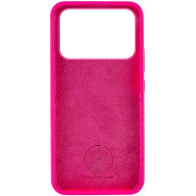 Чохол Silicone Cover Lakshmi (AAA) для Xiaomi Poco X6 Pro Рожевий / Barbie pink