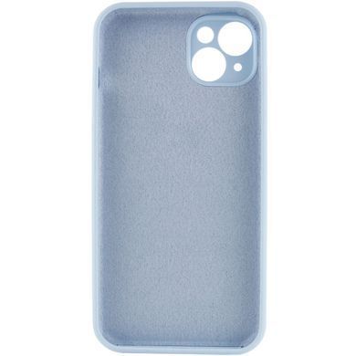 Чохол Silk Full Camera Protective (AA) NO LOGO для Apple iPhone 15 Plus (6.7") Блакитний / Sweet Blue