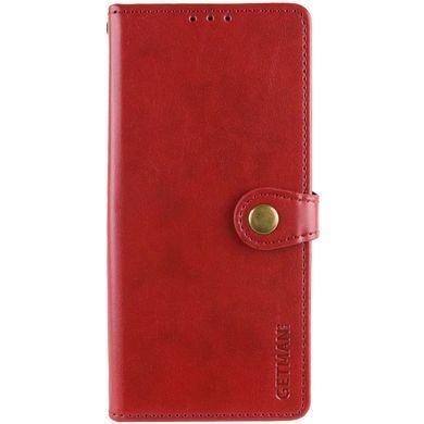 Кожаный чехол книжка GETMAN Gallant (PU) для Samsung Galaxy A52 4G / A52 5G / A52s Красный