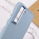 TPU чохол Bonbon Metal Style для Samsung Galaxy S21 FE Блакитний / Mist blue фото 5