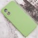 Силиконовый чехол Candy Full Camera для Oppo A78 4G Фисташковый фото 2