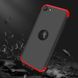 Пластиковая накладка GKK LikGus 360 градусов (opp) с лого для Apple iPhone SE (2020) Черный / Красный фото 6