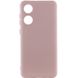 Чехол Silicone Cover Lakshmi Full Camera (AAA) для Oppo A58 4G Розовый / Pink Sand фото 1