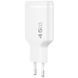 СЗУ WIWU G034 Essen PD45W GaN (2USB-C) White фото 1