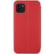 Кожаный чехол (книжка) Classy для Samsung Galaxy A03 Красный фото 2