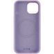 Чехол Silk Full Protective (AA) NO LOGO with Magnetic Fit для Apple iPhone 13 (6.1") Сиреневый / Lilac фото 3