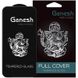 Захисне скло Ganesh (Full Cover) для Apple iPhone 14 Pro (6.1") Чорний фото 1
