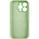 Чохол Silk Full Camera Protective (AA) NO LOGO для Apple iPhone 14 Pro Max (6.7") М'ятний / Mint фото 7