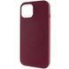 Чехол Silk Full Protective (AA) NO LOGO with Magnetic Fit для Apple iPhone 11 Pro Max (6.5") Бордовый / Plum