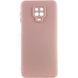 Чохол Silicone Cover Lakshmi Full Camera (A) для Xiaomi Redmi Note 9s / Note 9 Pro / Note 9 Pro Max Рожевий / Pink Sand фото 1