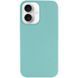 Чехол Silk Full Protective (AA) NO LOGO для Apple iPhone 16 Plus (6.7") Бирюзовый / Marine Green