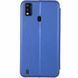 Кожаный чехол-книжка Classy для ZTE Blade A51 Синий фото 2